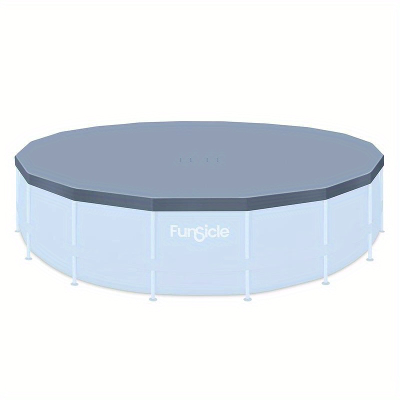 

20ft Round Above Ground Frame Pool Debris Cover, Accessory Only, Gray
