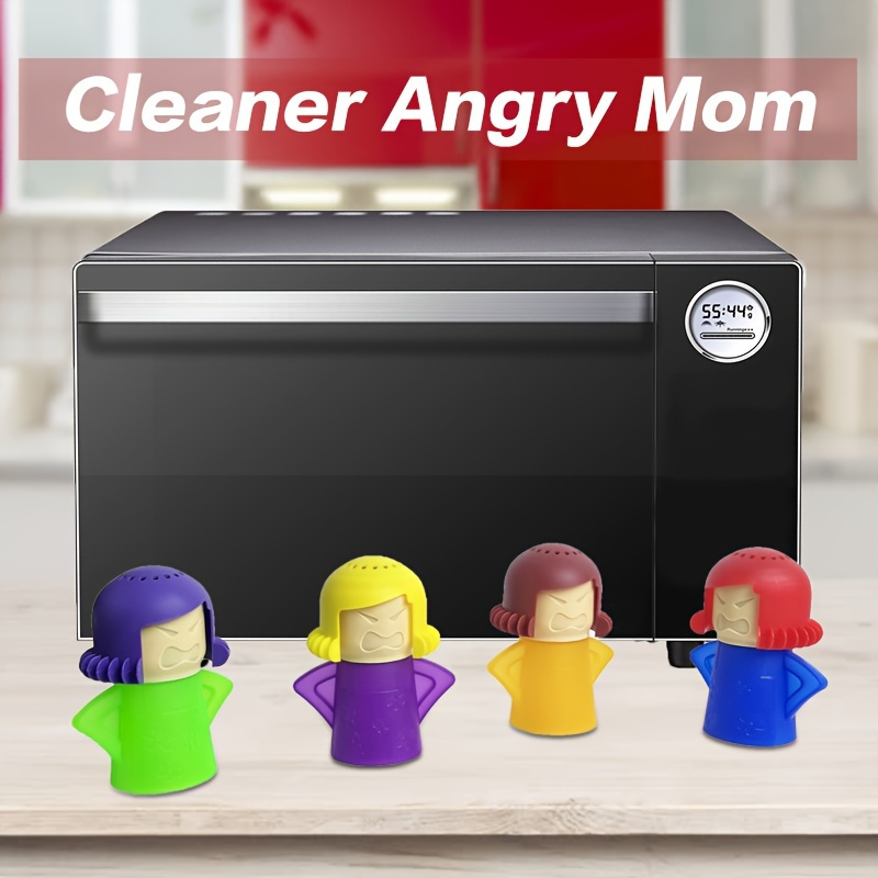 angry mama microwave steam cleaner non electric no battery required kitchen gadget for easy microwave cleaning 1pc oven steamer tool for effortless appliance maintenance details 6