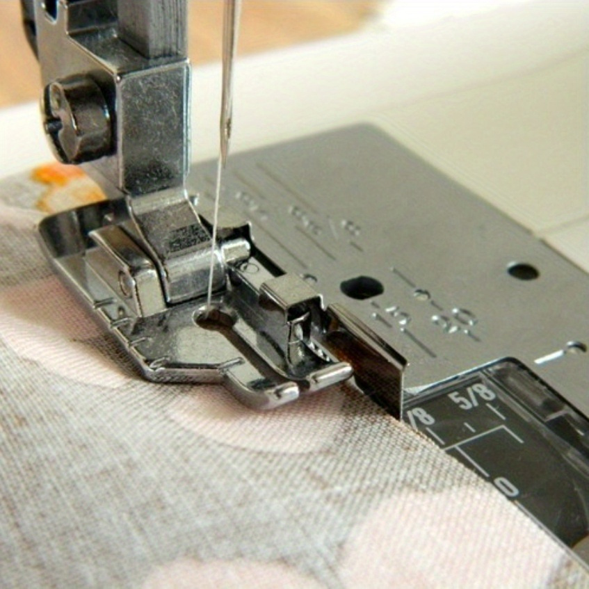 Nähfuß Mit Kantenführung – 6,35 Mm Quiltfuß & Stich-in-Grabenfuß Für Low Shank Nähmaschinen