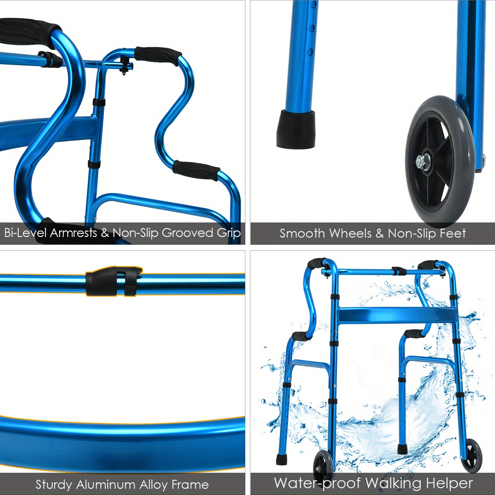 heavy duty folding 3 in 1 stand assist walker - Temu