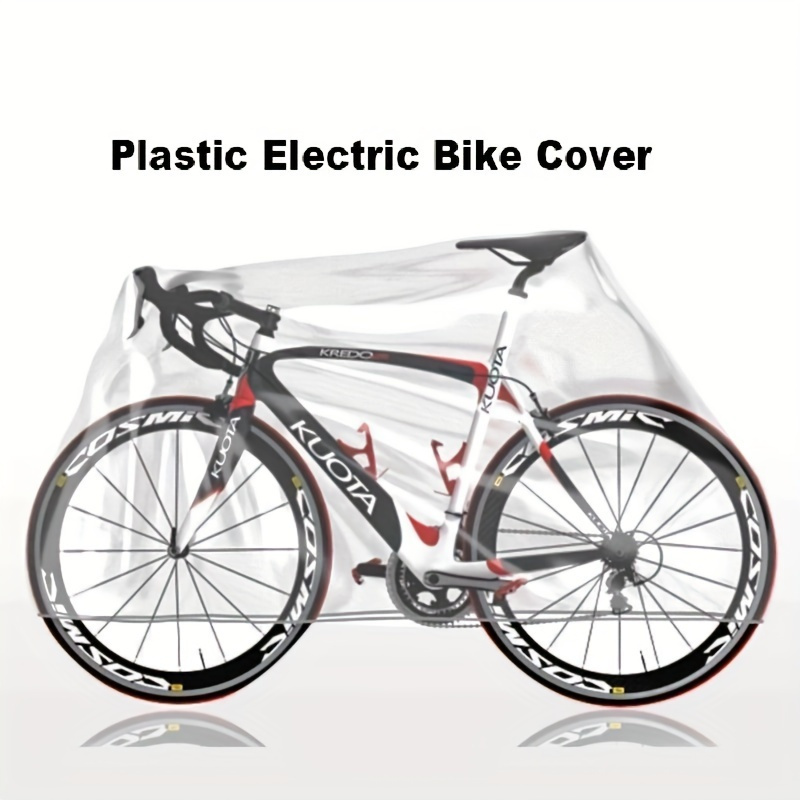 Clear bike cover sale