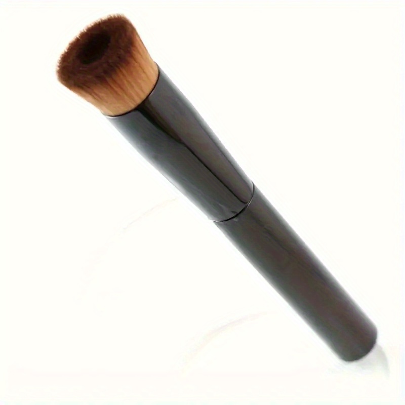 TEMU Foundation Brush Flat Top Brush, Makeup Brush For Blending Liquid, Cream And Perfect Powder Cosmetics - Buffing, Stippling, Concealer