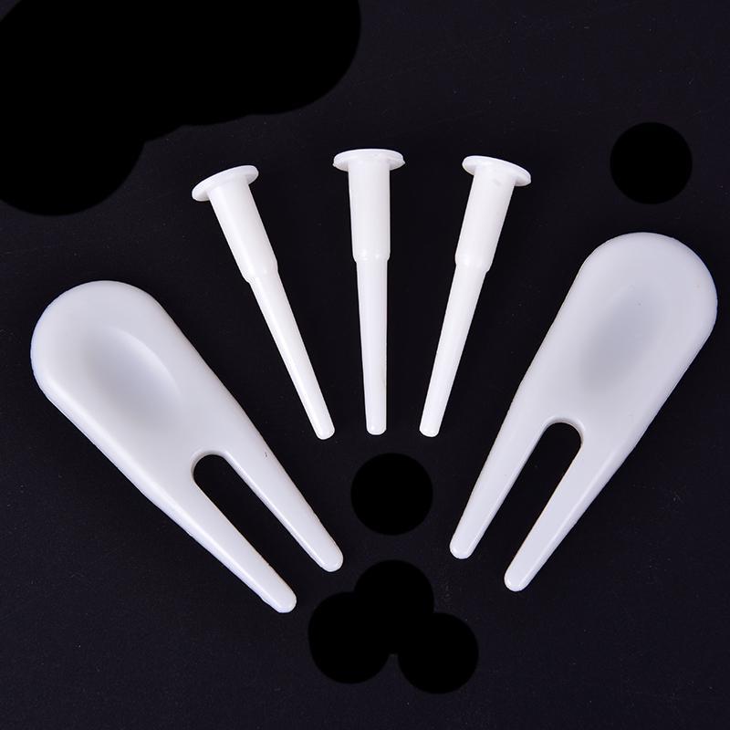 Kit De 8 Tapones De Aire Para Pelota De Ejercicio O Yoga - Incluye 4 Tapones De 5 Cm, 4 De 3,4 Cm Y 1 Extractor, Plástico Resistente, Para Inflar/desinflar Fácil
