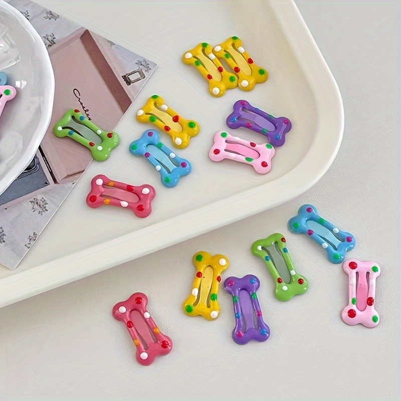 

10pcs Assorted Dog , Dot & - Pet Grooming Accessories