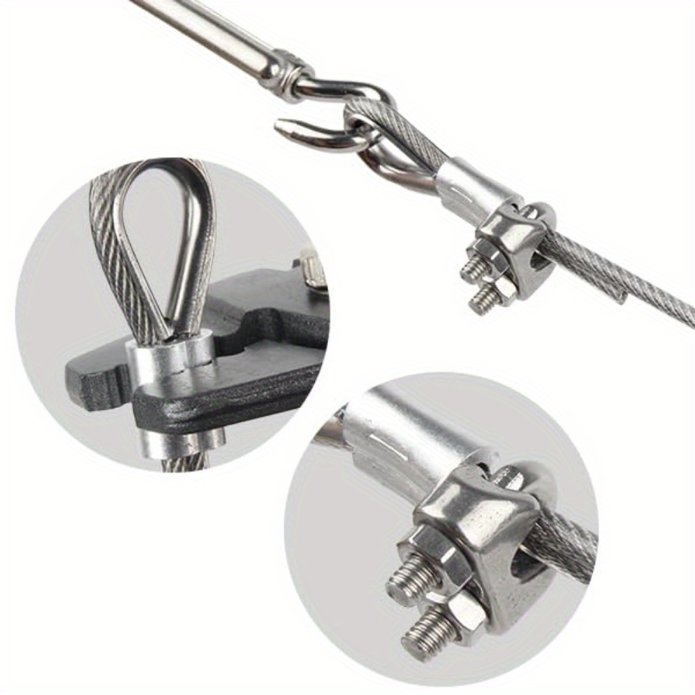 1/8'' Steel Wie Ope Kit, 200FT Vinyl Coated Stainless Steel