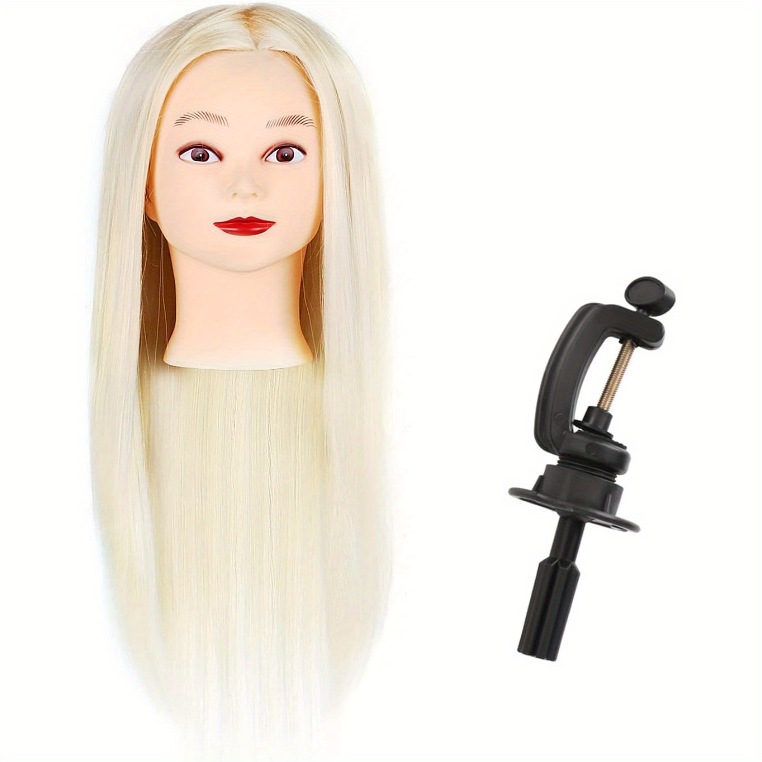Image of 24" Hairdressing Styling Mannequin Doll | Salon Training Hair Clamp Professional, Trintion Brand