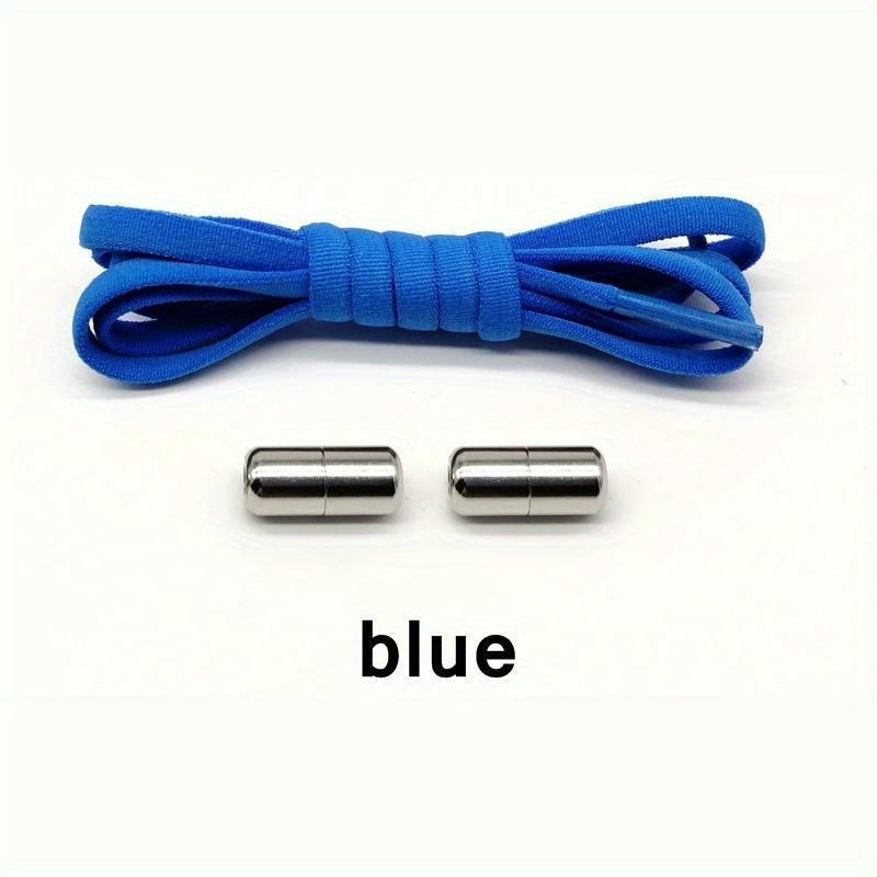 No-tie Elastic Shoelaces For Sneakers & Skate Shoes - Adjustable, Stylish, Unisex - Secure, With Buckles, Spandex Material, Skate Shoe Accessories | Stylish Shoelaces | , Shoelace Storage