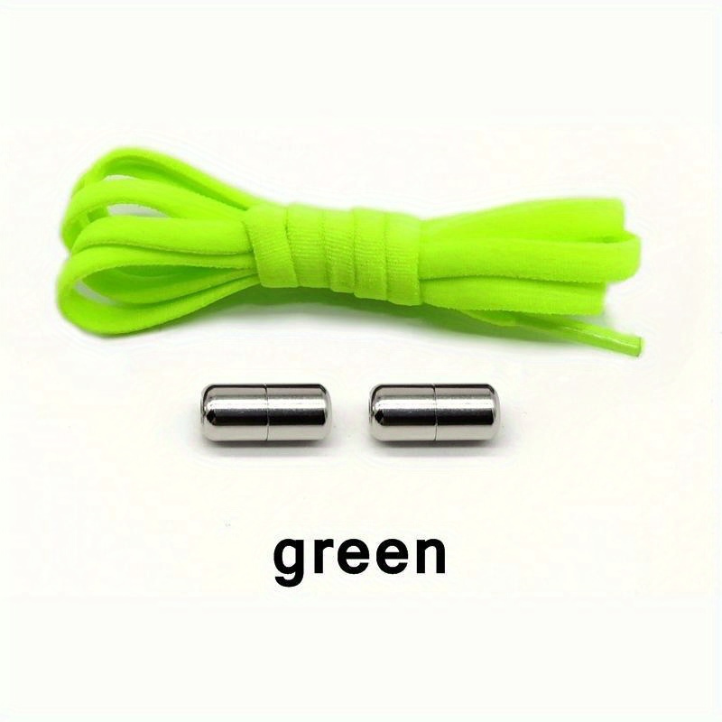 No-tie Elastic Shoelaces For Sneakers & Skate Shoes - Adjustable, Stylish, Unisex - Secure, With Buckles, Spandex Material, Skate Shoe Accessories | Stylish Shoelaces | , Shoelace Storage