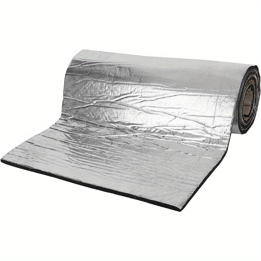 TEMU Trintion Car Sound Deadening Mat 7mm 1mx10m Roll Foam Self-adhesive Insulation Heat Pads Moistureproof Waterproof Car Noise Control Acoustic