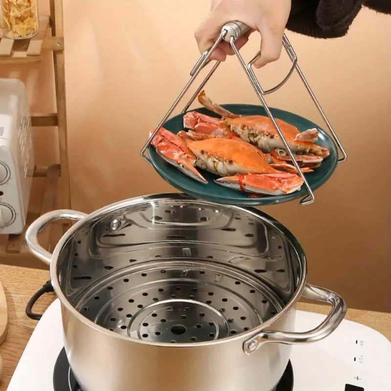 Edelstahl-Dampfkorb-Set, Instant-Pot-Zubehör Für Ninja Foodi Schnellkochtopf Multi