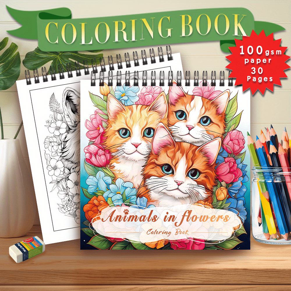 

Soothing Spiral Coloring Book For Adults - 8.3" X 8.3", 30 Pages, , Theme - Perfect Gift For , Doodling, Holidays & Back To School