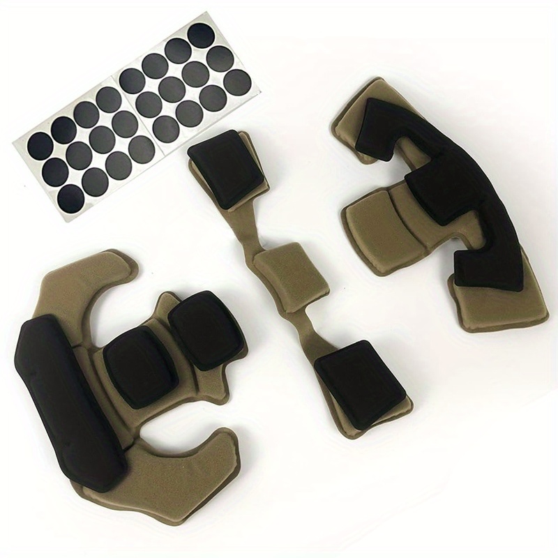 

Coussinets universels pour casque de moto - Kit de remplacement de tapis de protection en mousse à , coussinets en éponge pour casques de moto rapide MT IBH AF ACH, noir