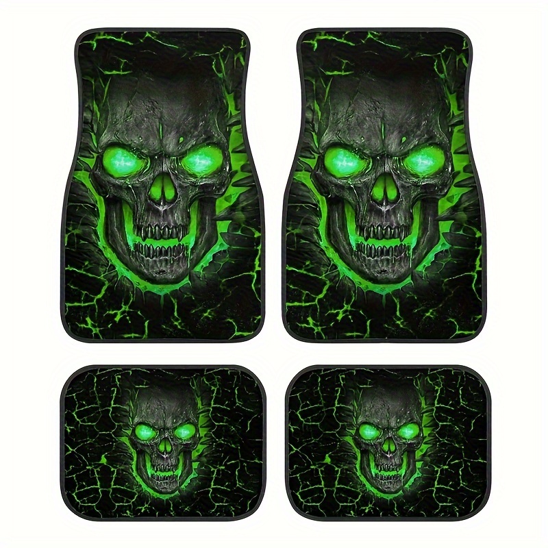 Design 4pcs Car Floor Mat Set - Non-slip, Absorbent Polyester Mats For Fit - Stylish Auto Interior Accessories