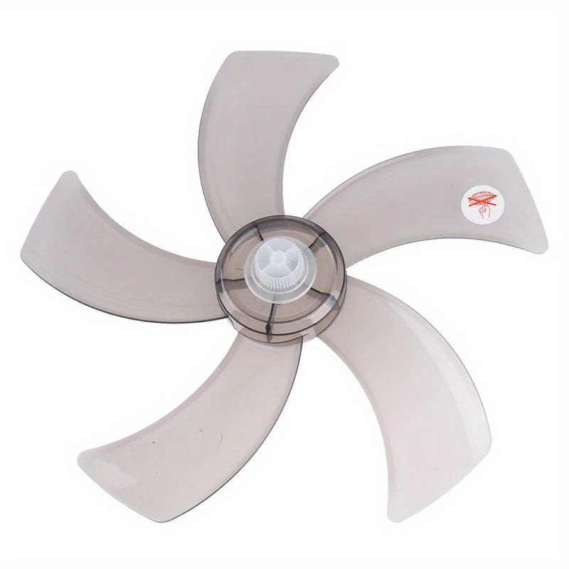 

16-inch Durable Plastic Fan Blade With Nut Cover - Easy Install, Low Noise For Standing &