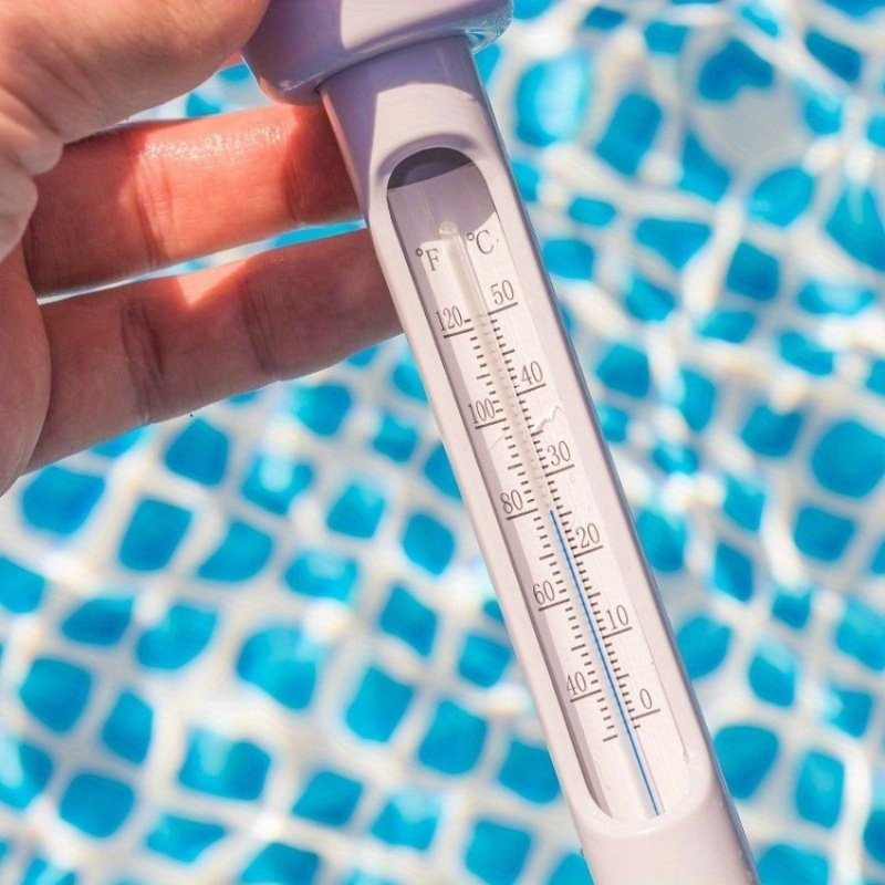 

Durable Waterproof Pool Thermometer - Quick & Accurate Temperature Measurement For Pools, Spas, Aquariums & Fish Tanks Pool Thermometer Floating Aquarium Thermometer