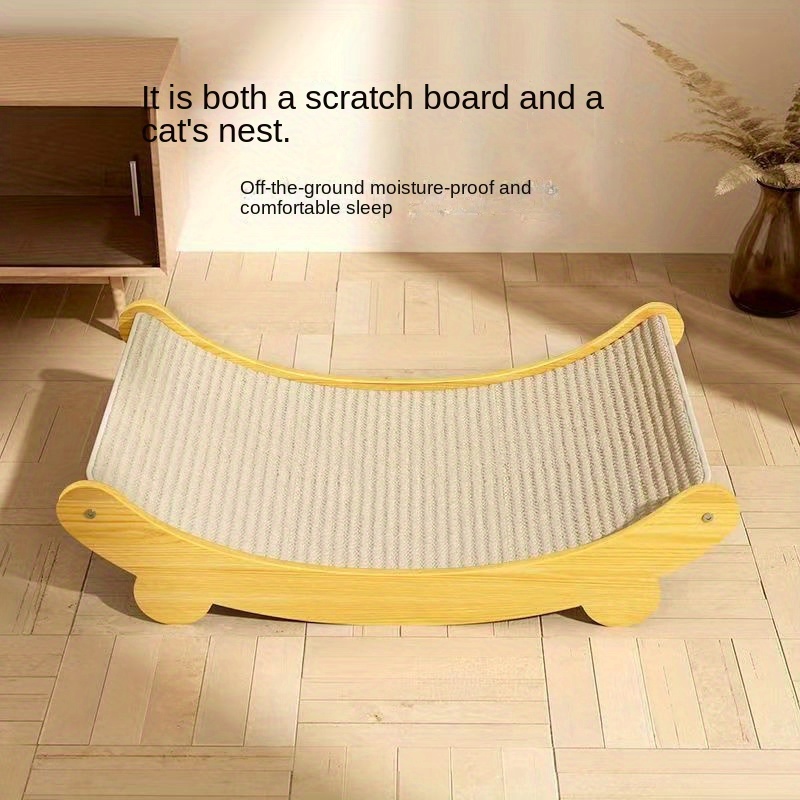 

Cat Scratching Pad - Protects Furniture, Non-shedding & -