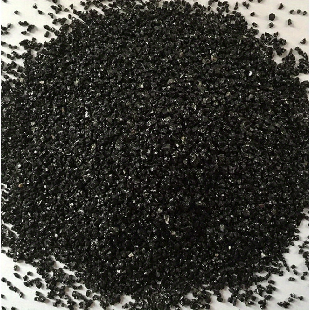 

2 Lb Gorgeous Aquarium Decoration - Aquarium Black Bottom Sand - Succulents Pavement