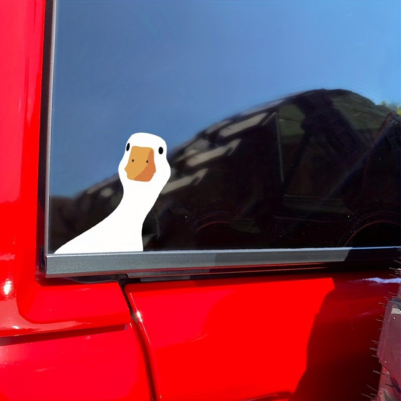 

1pc Car Sticker Duck Cute Outdoor Window Decals