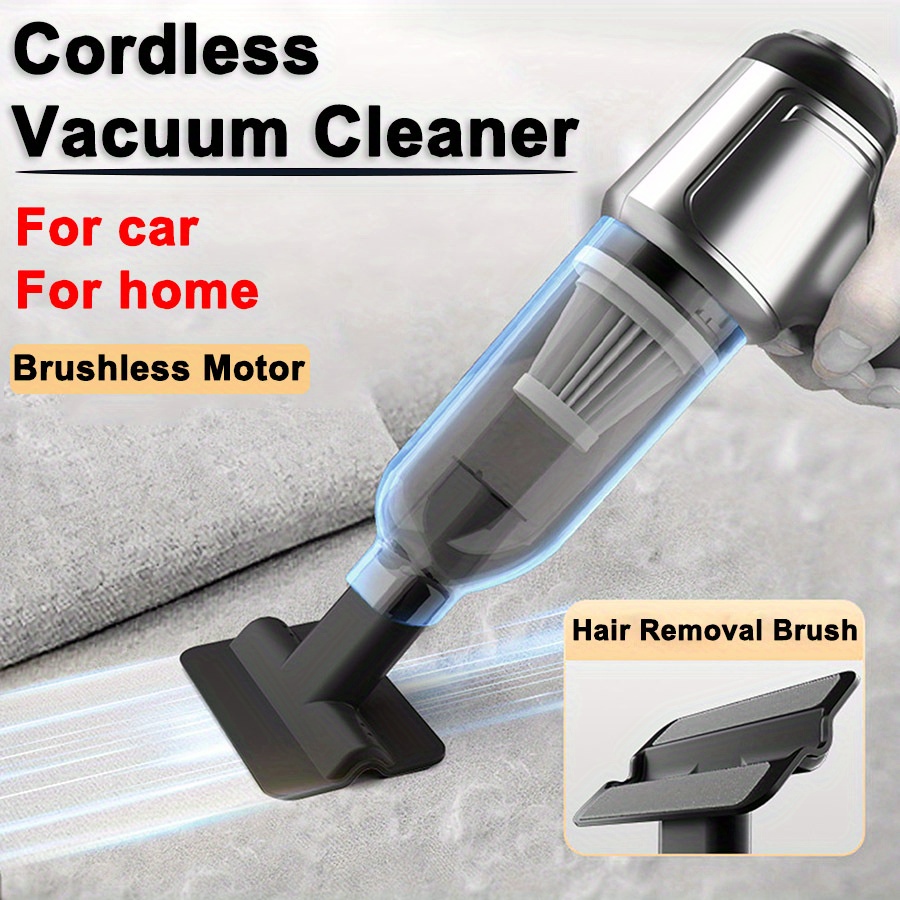 1pc usb charging wireless portable vacuum cleaner cordless vacuum cleaner   with   accessories suitable for household car office and outdoor multifunctional handheld vacuum cleaners cleaning tools details 0