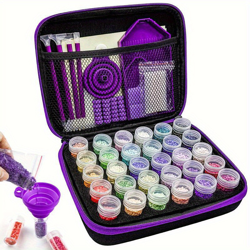 

1set, 30/60/120 Diamond Art Painting Suit Diamond Storage Storage Diamond Painting Accessories Kit