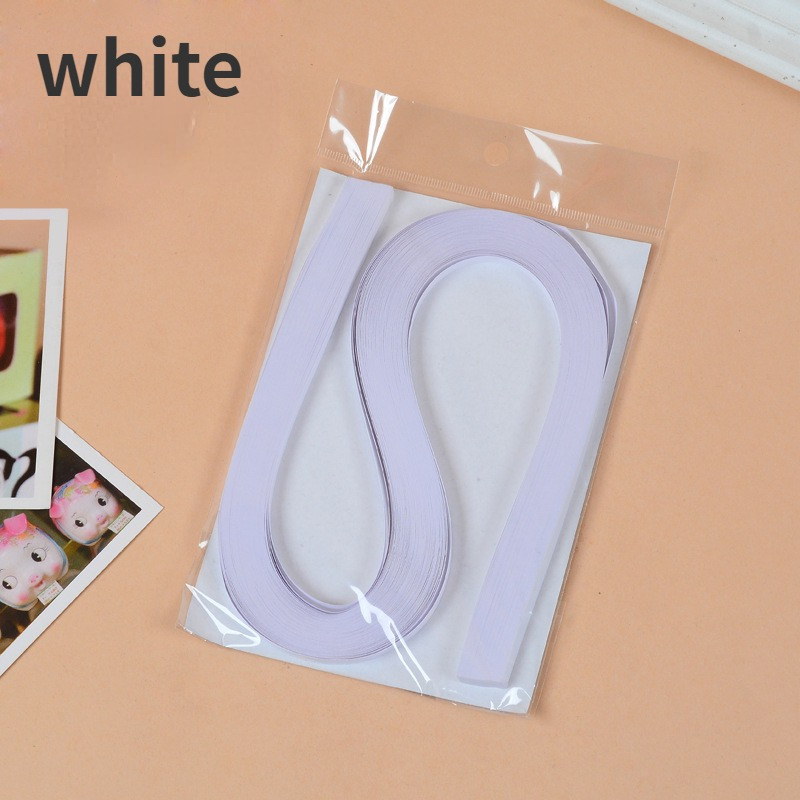 Single Color Paper Strip, 120pcs, 5mm Wide, 54cm Long Paper Strip, Paper Drawing Set, Wholesale Star Material Package