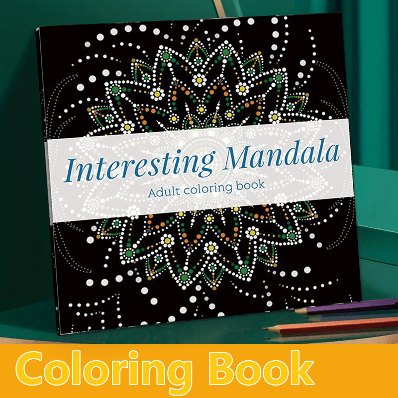 

Deluxe Mandala Notepad For Adults - 25 Pages, & Anxiety-reducing Designs, Perfect Gift Idea