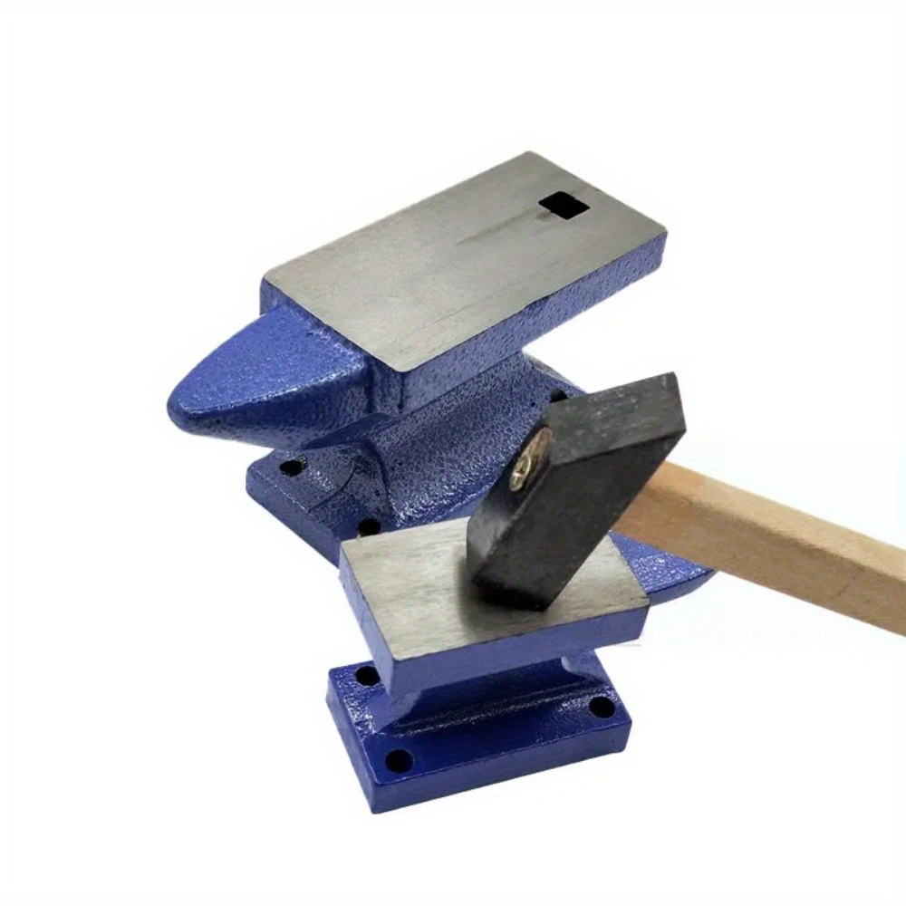 

Premium Mini Horn - Iron Jewelry Making Bench Tool For Metalworking, Blacksmithing & Goldsmithing - Blue