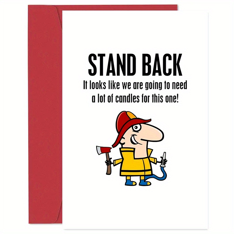 

Funny Happy Birthday Card 4.7" X 7.1" - Perfect Gift For Men, Women, Parents & Friends Funny Birthday Cards Birthday Card Funny