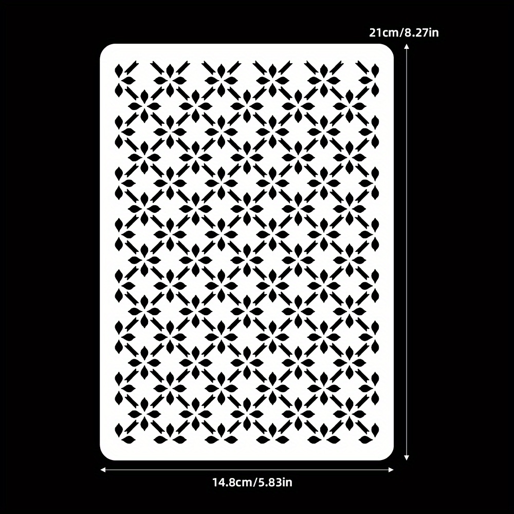Reusable Pattern For Scrapbooking, Journaling & Card Making - For Diy Decorations &: retailer-supplied image