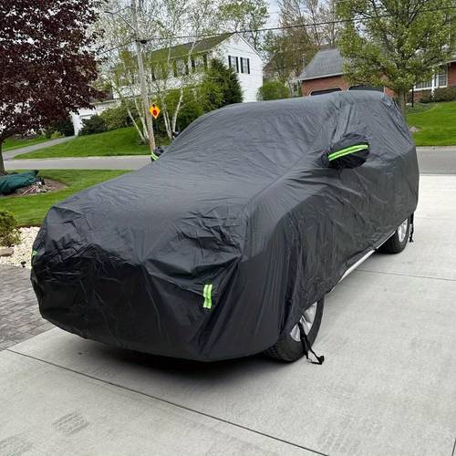 car cover designed to shield your suv or sedan from sunlight in snow and harmful providing frost protection