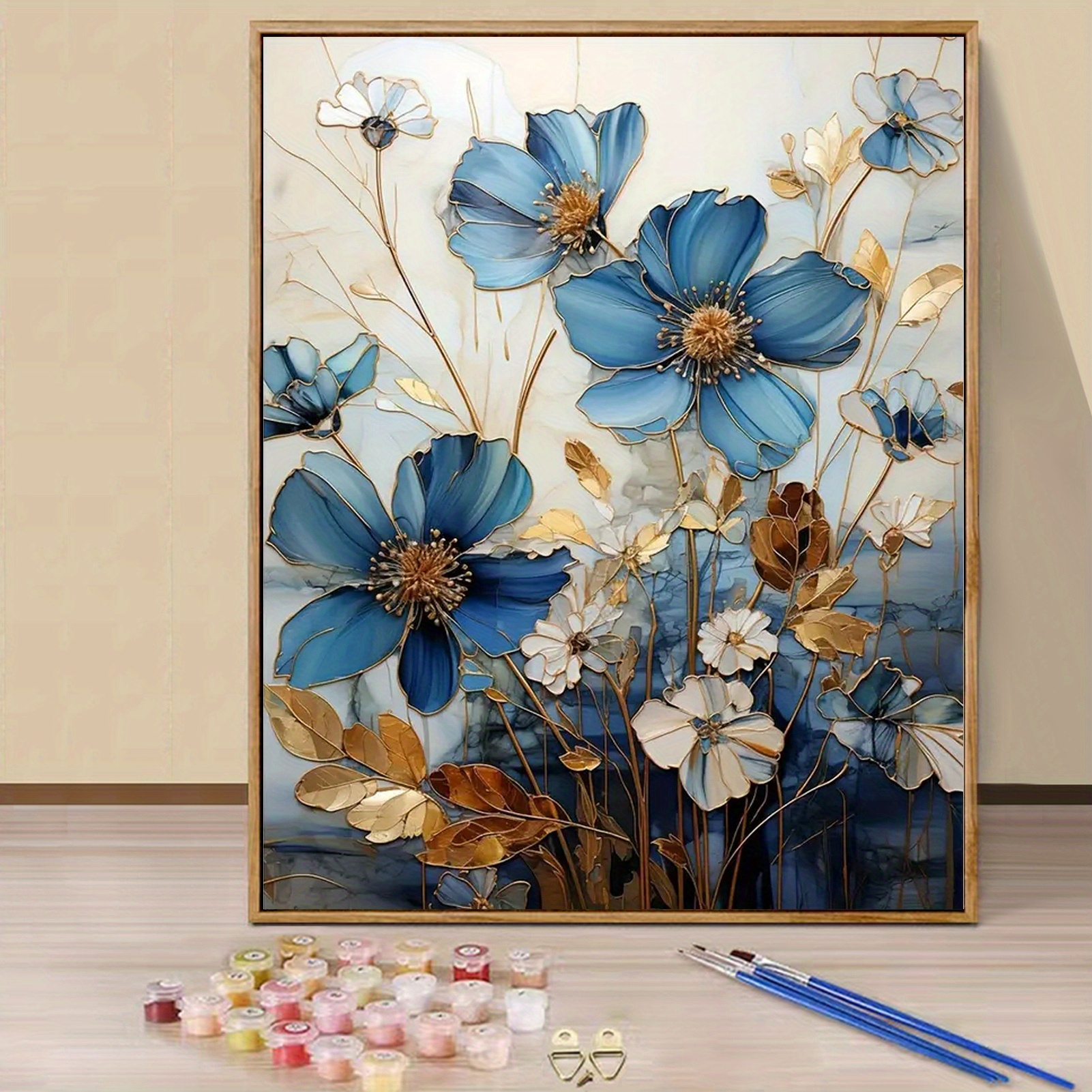 paint by number kit sold on Temu United States