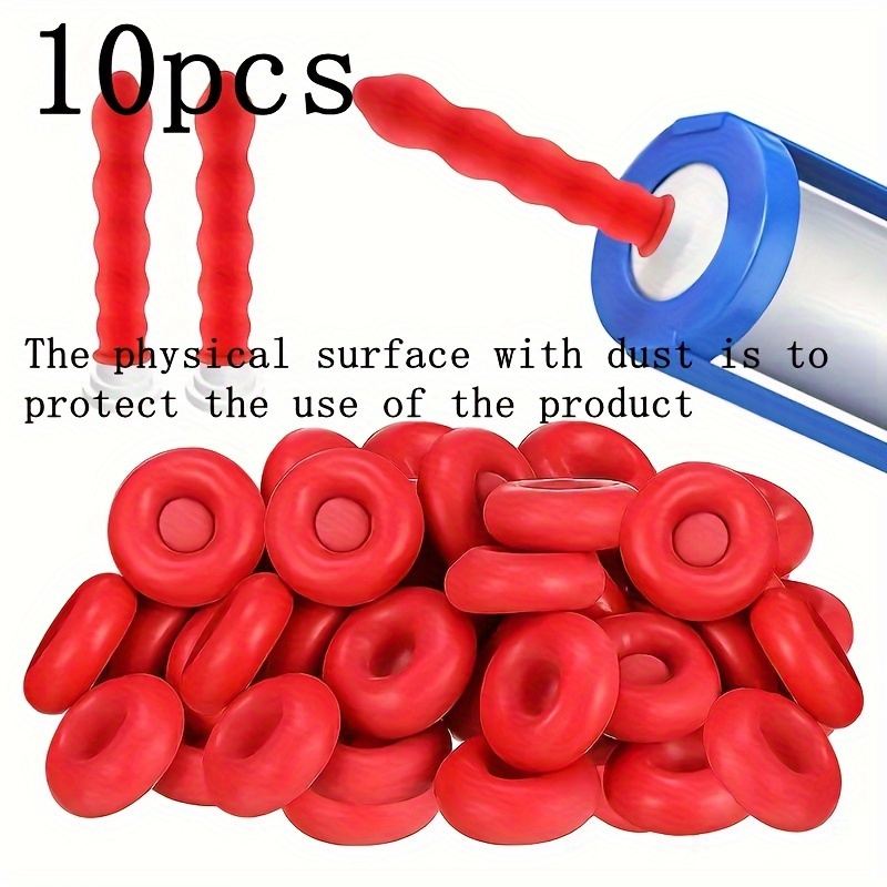 

10pcs Reusable Red Sealing - , -use For Reduction & Of