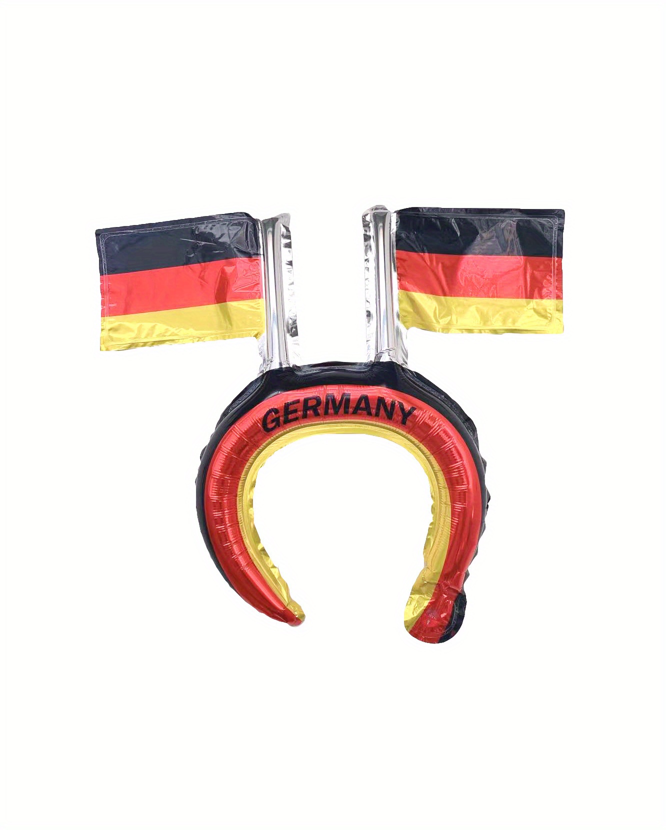 2024 supporter gear set of 2 inflatable headband balloons for fans no electricity event party headwear with   belgium england festive soccer cheer accessories details 4