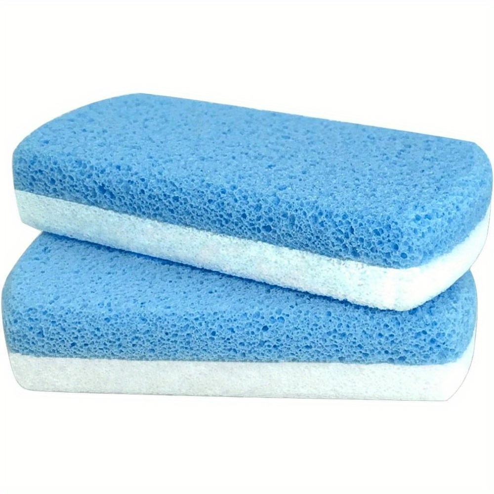 

2 Pcs Glass Pumice Stone For Feet, Callus Remover And Foot Scrubber & Pedicure Exfoliator Tool