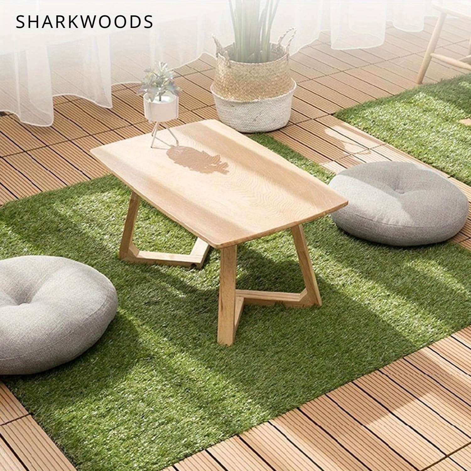 

Sharkwoods Set 27 For Dog Pet - 12"x12" Synthetic Fake -draining Mat Flooring Decor Pad