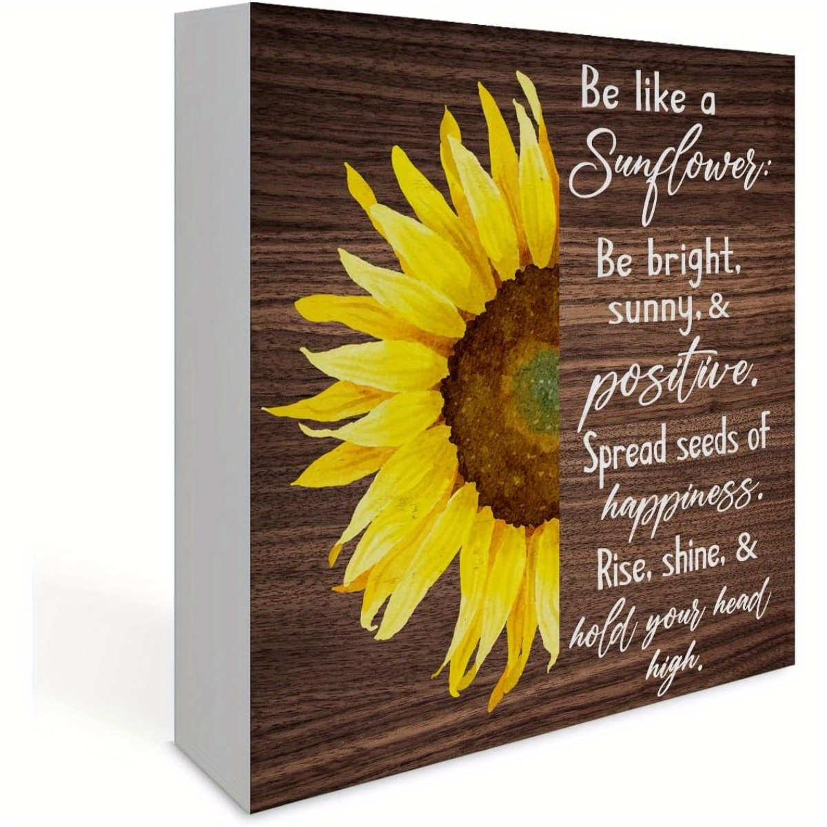 

Sunflower Pvc Foam Desk Decor - Inspirational Sign, Birthday & Festival Gifts, Art Craft Ornament, Desk Accessories Cute