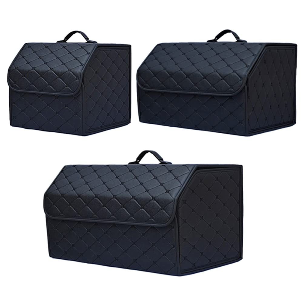 

Multipurpose Foldable Car Trunk Organizer Box Large Capacity Storage Bag Stowing Tidying Accessories Bag For Emergency Storage Box Sedan Suv Shopping Camping