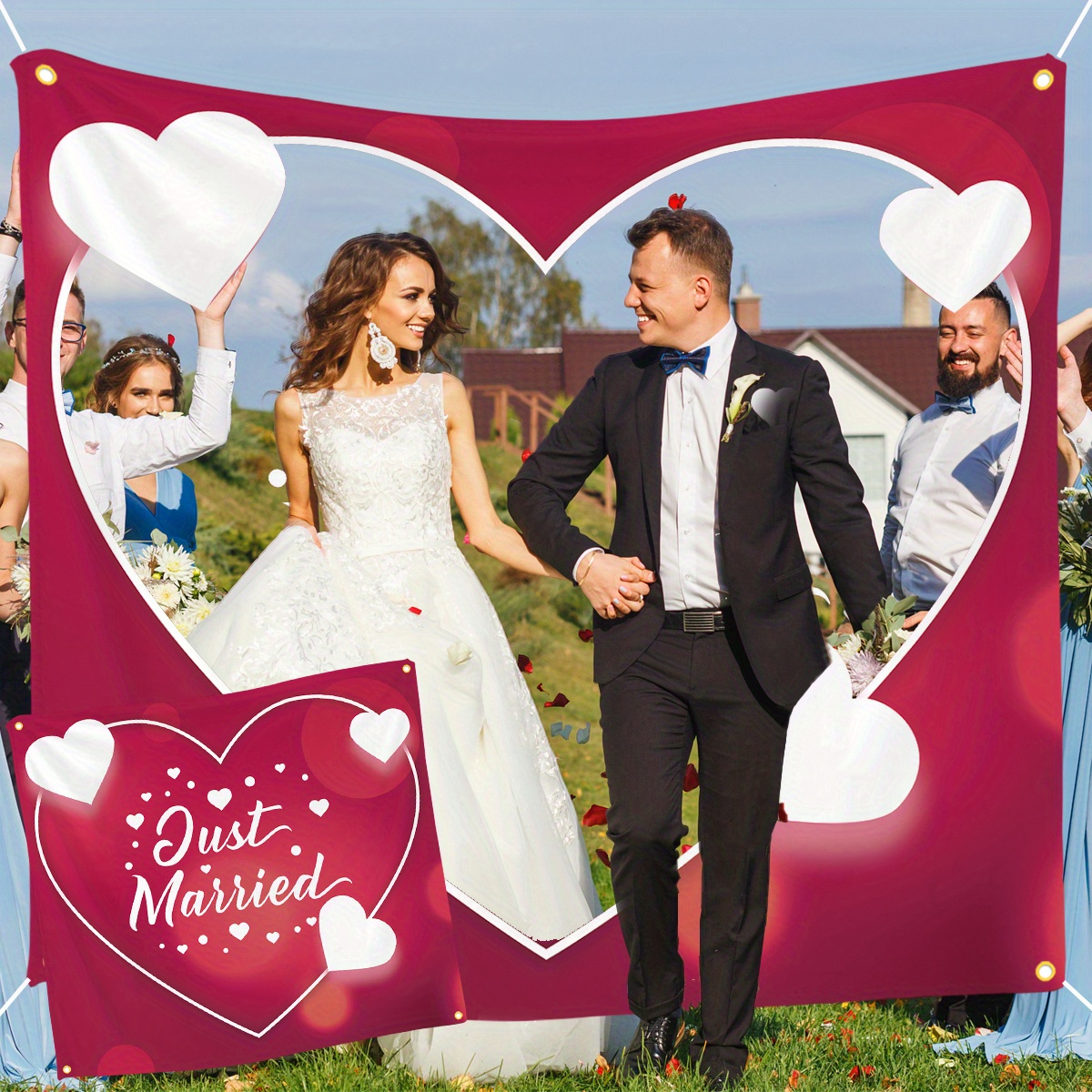 Hochzeitsherz Zum Ausschneiden Wedding Heart To Cut Out Banner With 2 Scissors Registry Office Surprise Wedding Game For The Bride And Groom Gift For Wedding