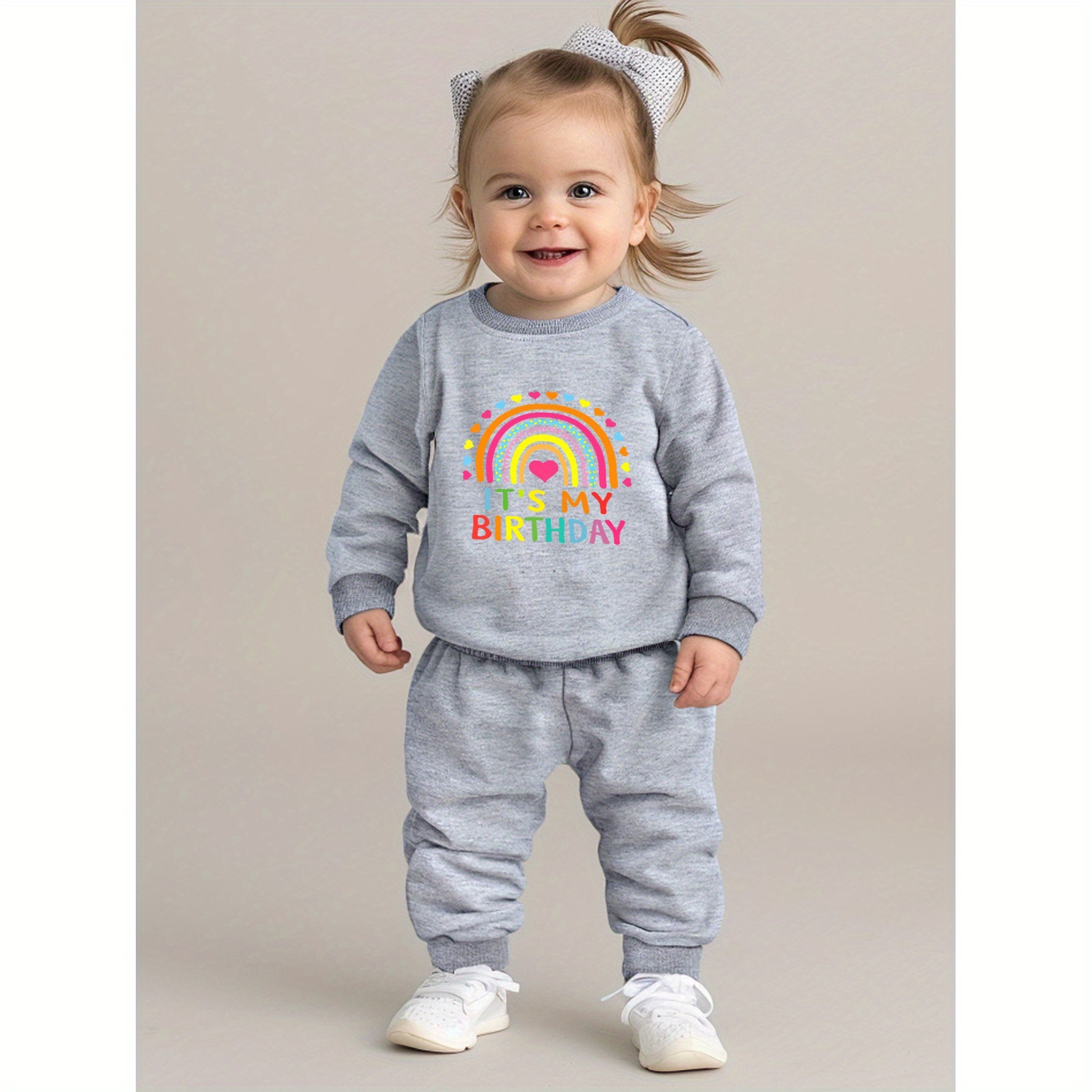 

My " & Graphic Infant & Toddler 's 2- Outfit Set, Long Sleeve Sweatshirt Pants, Set