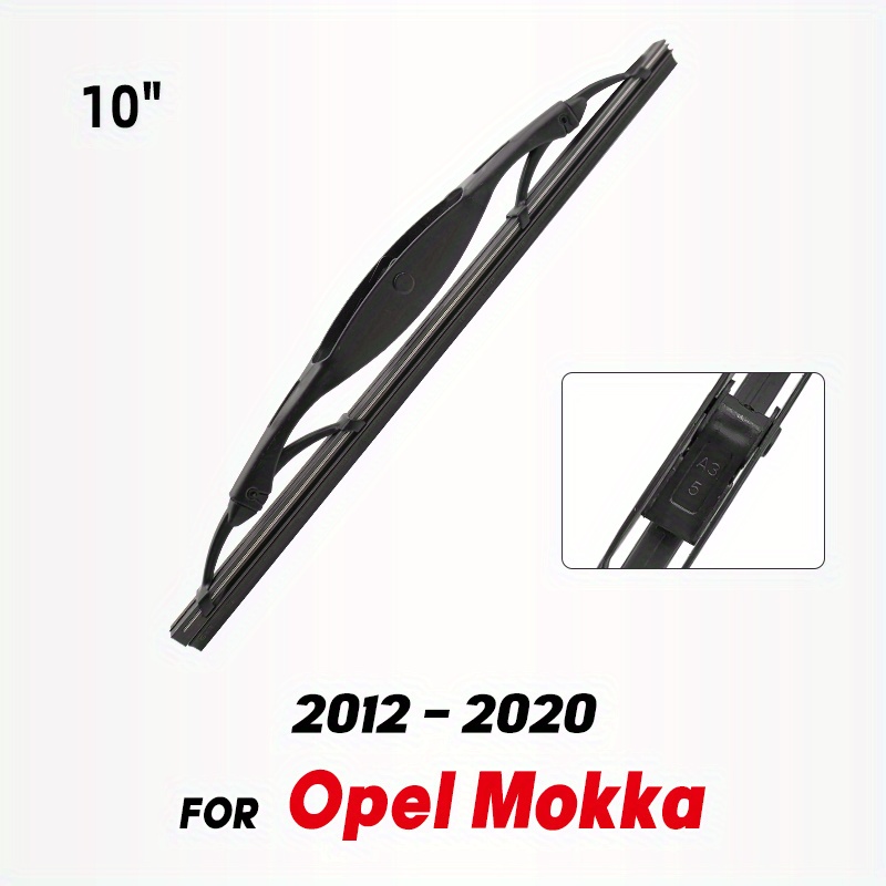 TEMU Wiper 10" Rear Wiper Blade For Mokka 2012 2013 2014 2015 2016 2017 2018 2019 Windshield Windscreen Tailgate Window