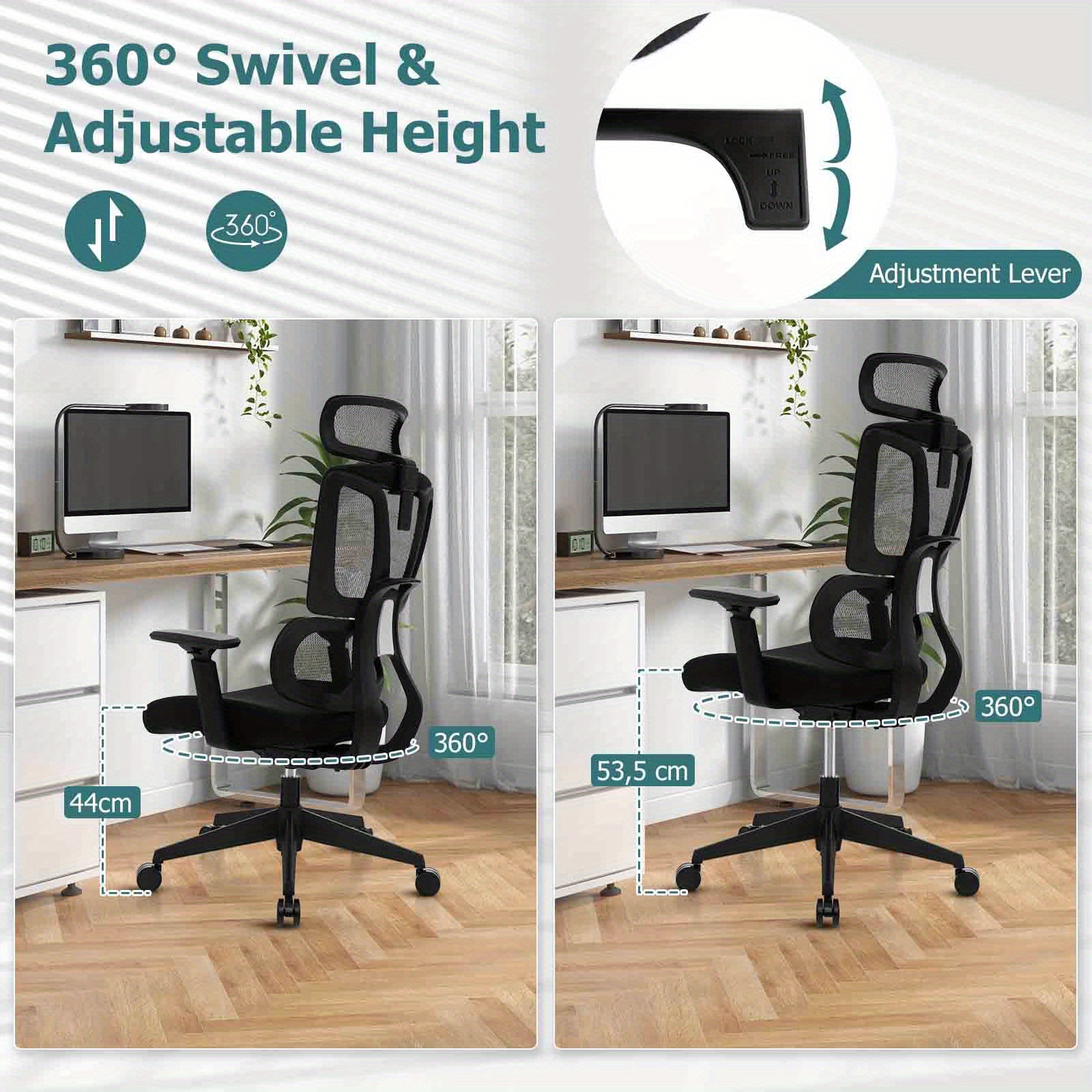 Lumbar Support Komene Chair Review Komene Office Chair With Meshed