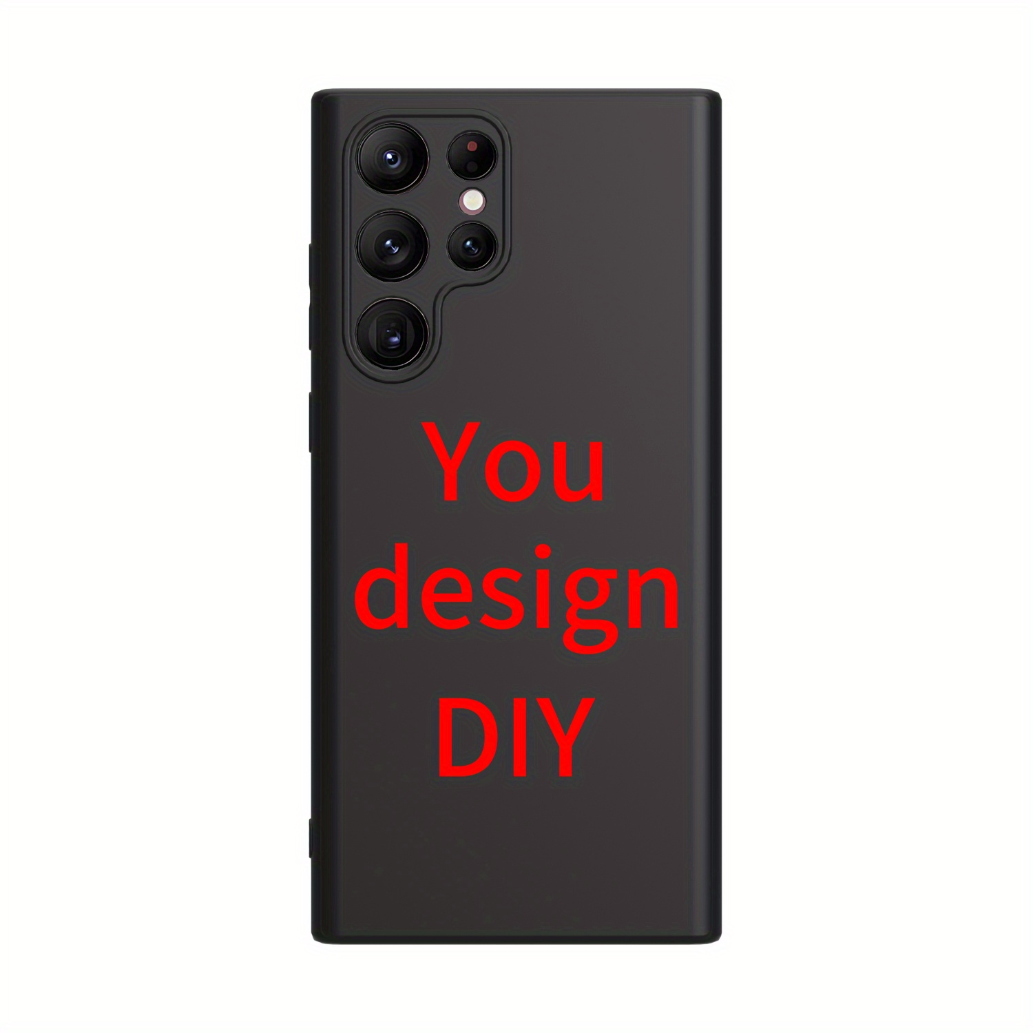 TEMU Diy Customized Frosted Anti-fall Mobile Phone Case For