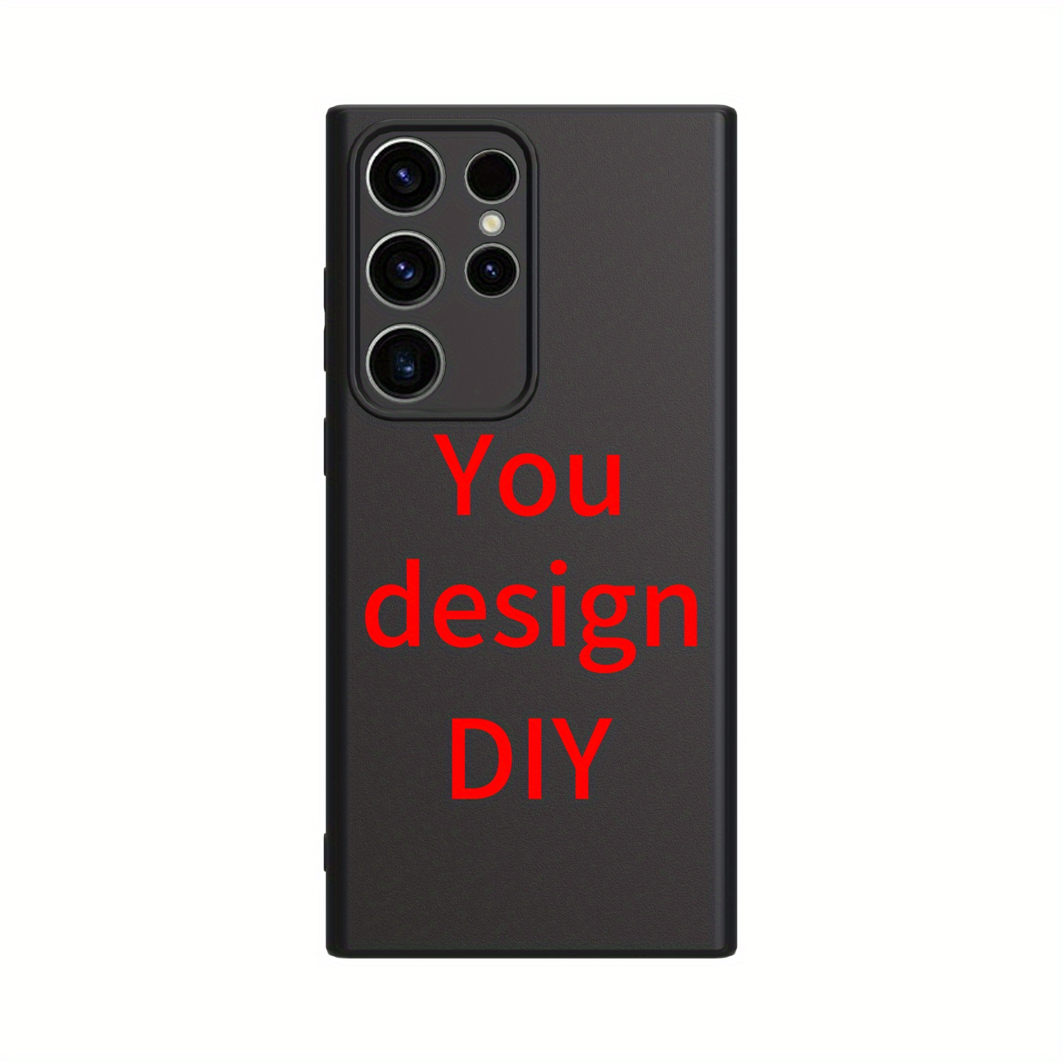 TEMU Diy Customized Frosted Anti-fall Mobile Phone Case For