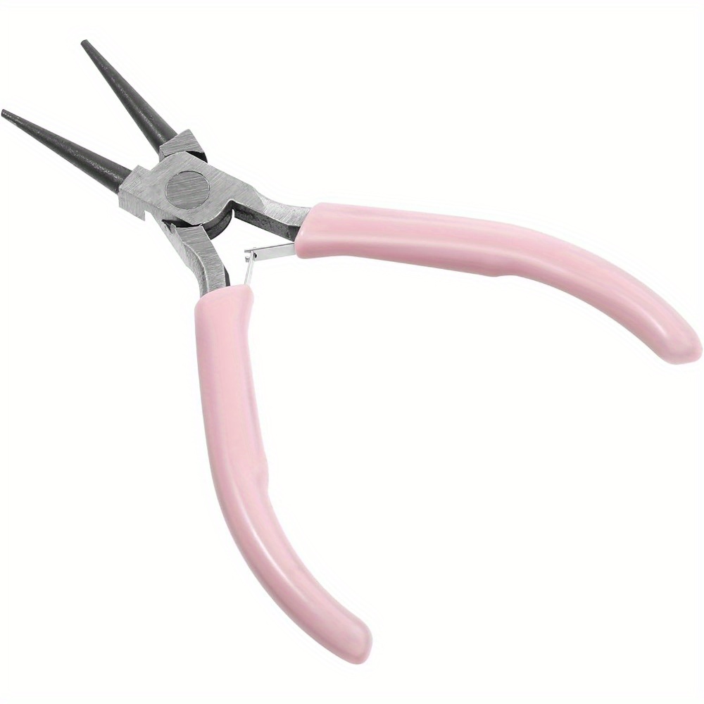 Image of Round Nose Pliers For Jewelry Making Tools, Jewelry Pliers Round Nose Pliers, Mini Long Piercing Round Nose Pliers Small Craft Pliers Piercing Pliers For Jewelry Repair, Wire Wrapping And Electronics