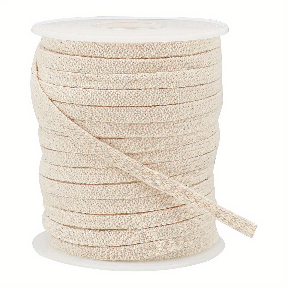 Image of 1roll 25m Flat Hollow Cord Shoelace Making Clothes Accessories With Plastic Spool Papayawhip 6~7.5x1mm About 27.34 Yards(25m)/roll
