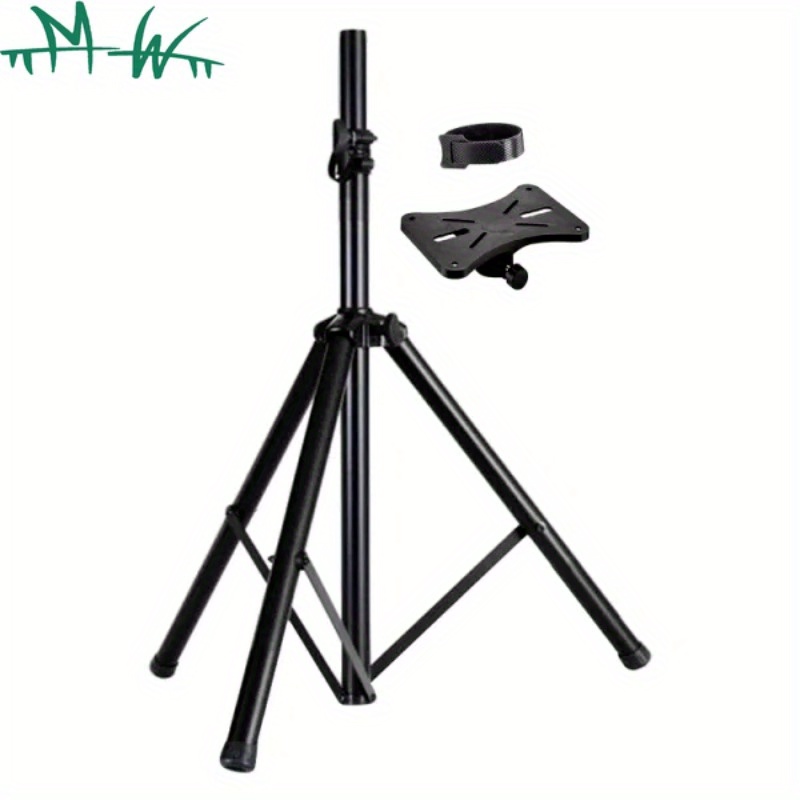 

5 Core Speaker Stand Tripod Floor Short Adjustable 35mm Heavy Duty Dj Studio Monitor Stands Pole Mount- Ss Hd 1pk 4ft