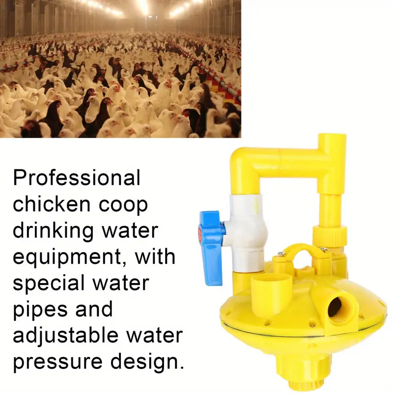 professional chicken coop drinking water equipment with adjustable pressure design suitable for poultry farming details 1