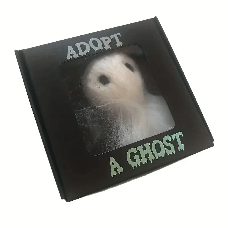 

Handmade Mini Plush With Story Scroll - Spooky Movie Fans & Decor