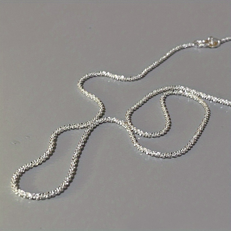 TEMU 1pc Necklace Women's Italian Clavicle Chain Neck Chain Simple Necklace