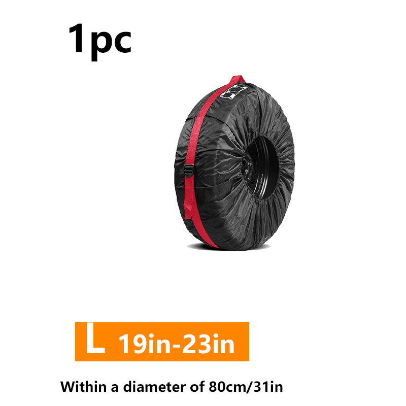 TEMU 1pc Tire Cover Designed For 13 To 23 Inch Tires, Ideal For Protecting Spare Tires, Universal Fit